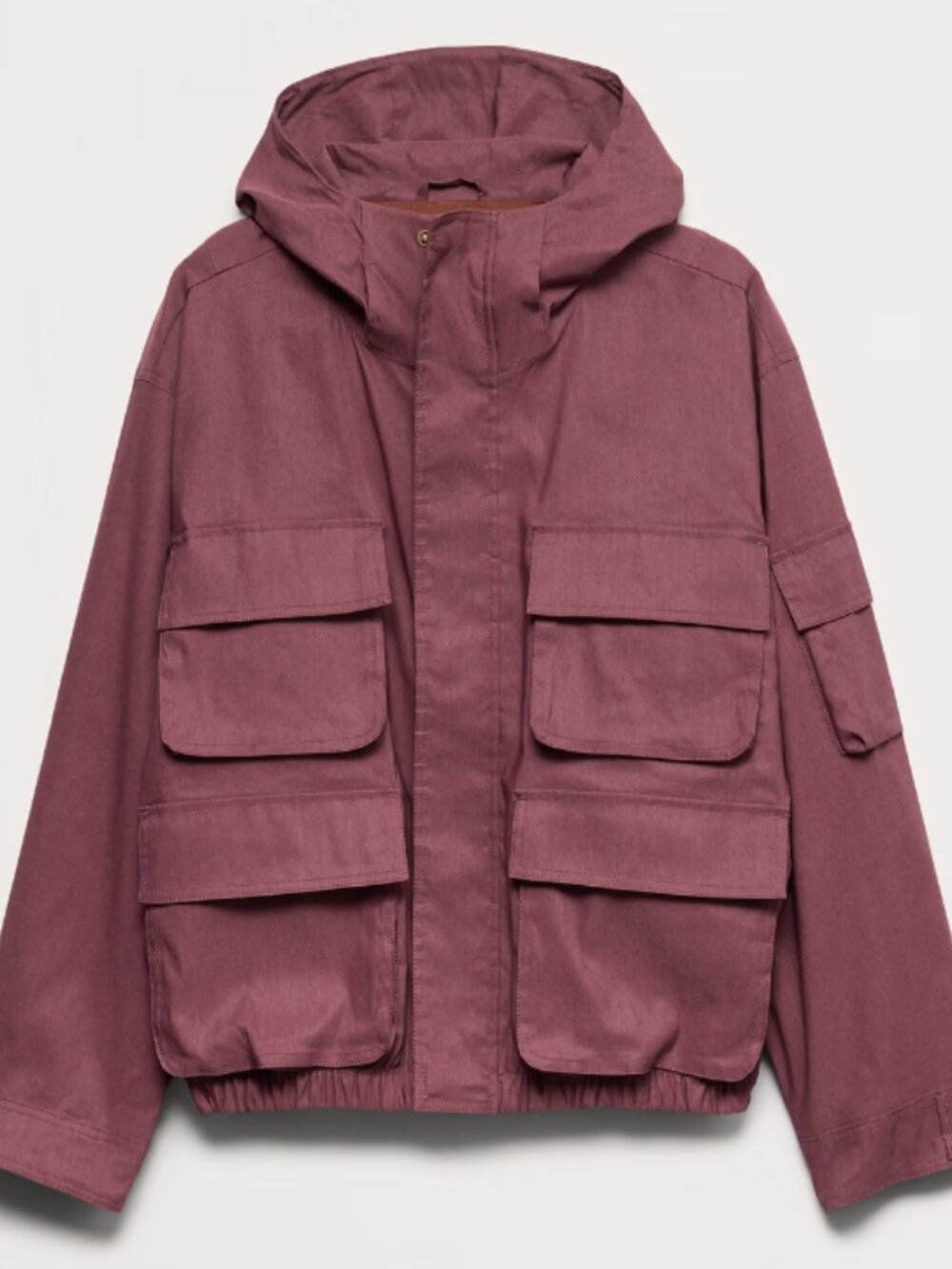 Banana Republic Hemp-Blend Hooded Field Jacket